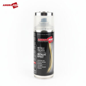 BOUTEILLE PEINTURE ACRYLIQUE ARGENT METAL SILVER 400 ML AMBRO-SOL