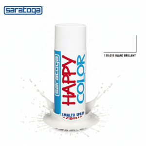 BOUTEILLE PEINTURE BLANC BRILLANT 400 ML 150.002 SARATOGA