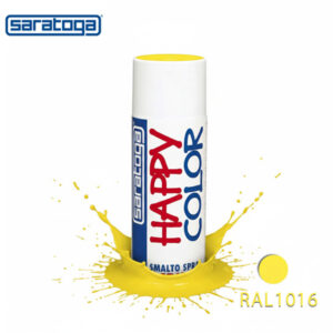 BOUTEILLE PEINTURE JAUNE SOUFRE 400 ML 150.041 RAL1016 SARATOGA