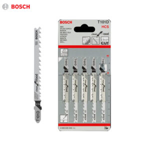 JEUX DE LAME SCIE SAUTEUSE 100MM T 101D HCS CLEAN FOR WOOD 5PCS - BOSCH