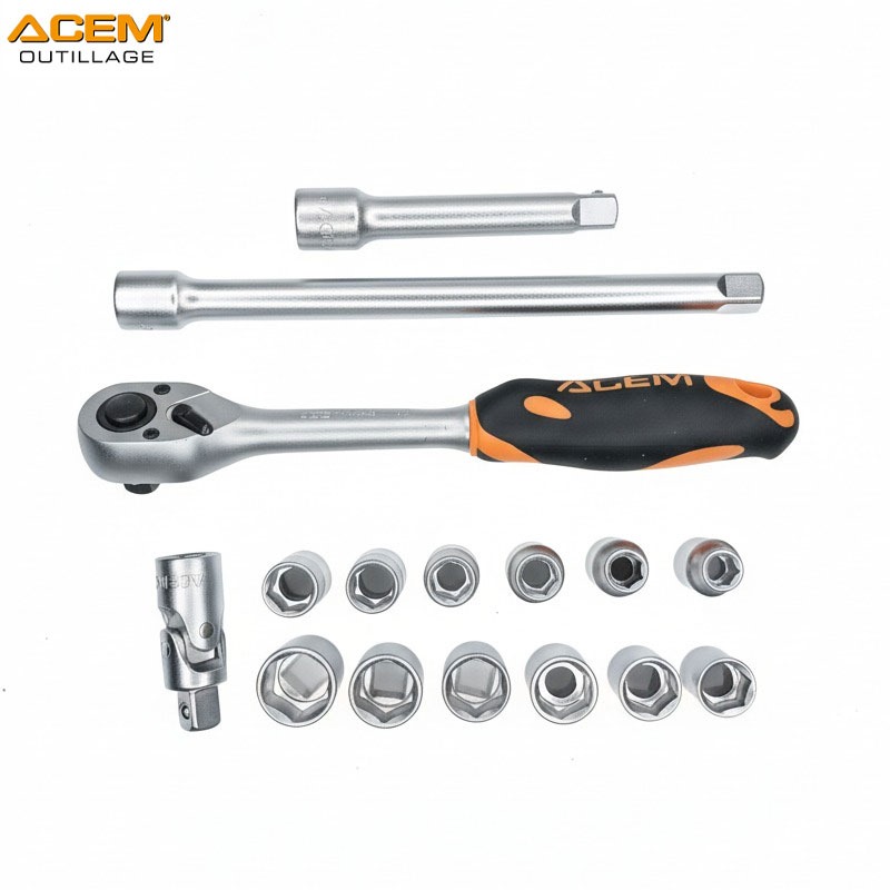 COFFRET CLE DOUIL 1/2" 29PCS CLE FOUR+POLY 29PCS ACEM COFFRET CLE DOUIL 1/2" 29PCS CLE FOUR+POLY 29PCS ACEM