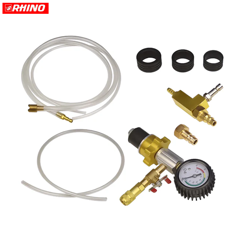2 KIT DE PURGE ET DE REMPLISSAGE SOUS VIDE POUR SYSTEME DE REFROIDISSEMANT 6PCS RHINO