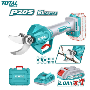 SECATEUR JARDIN CHARG 20V AVEC 1 CHARGEUR ET 1 BATTERIE 20V 2.0AH TOTAL