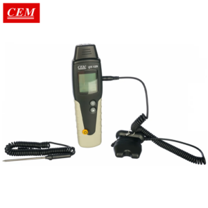 TESTEUR D'HUMIDITE DE TEMPERATURE ET D'HYGROMETRIE DE BOIS CEM