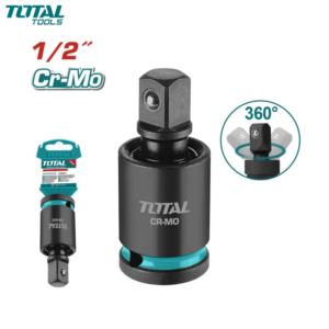 ADAPTATEUR UNIVERSEL FLEXIBLE M1/2"-F1/2" 360° CR-MO TOTAL