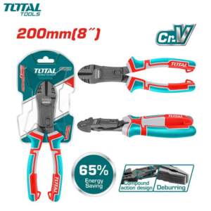 PINCE COUPANTE GROS EFFORT 8"-200MM CR-V TOTAL